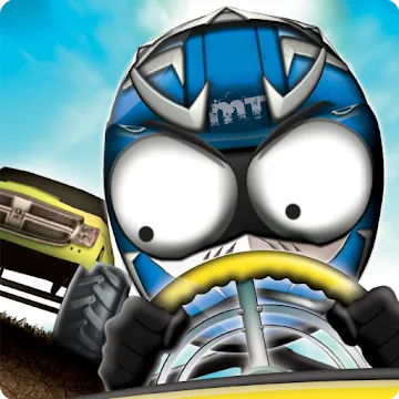Stickman Downhill Monstertruck screenshot 1