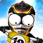 Stickman Downhill Motocross screenshot 1