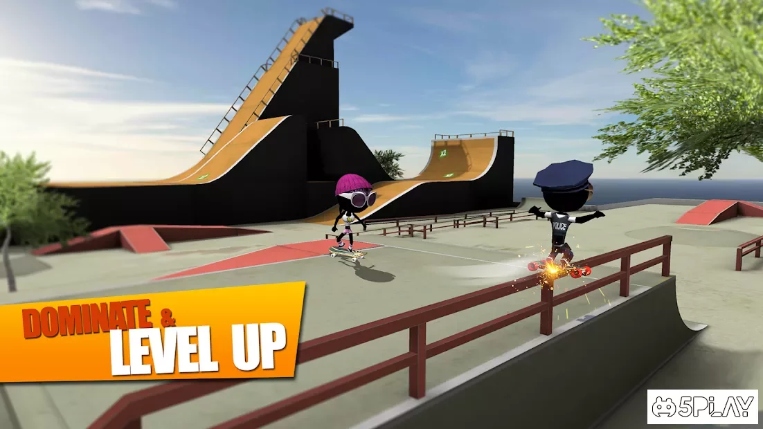 Stickman Skate Battle