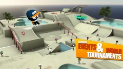 Stickman Skate Battle screenshot 4