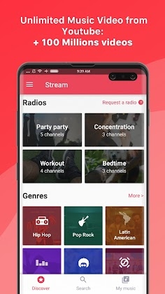 Free music player: Stream 2.16.00 screenshot 1