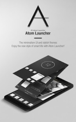 Atom Launcher 2.2.92 screenshot 1