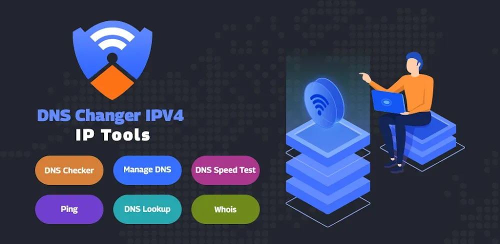 DNS Changer IP Tools screenshot 1