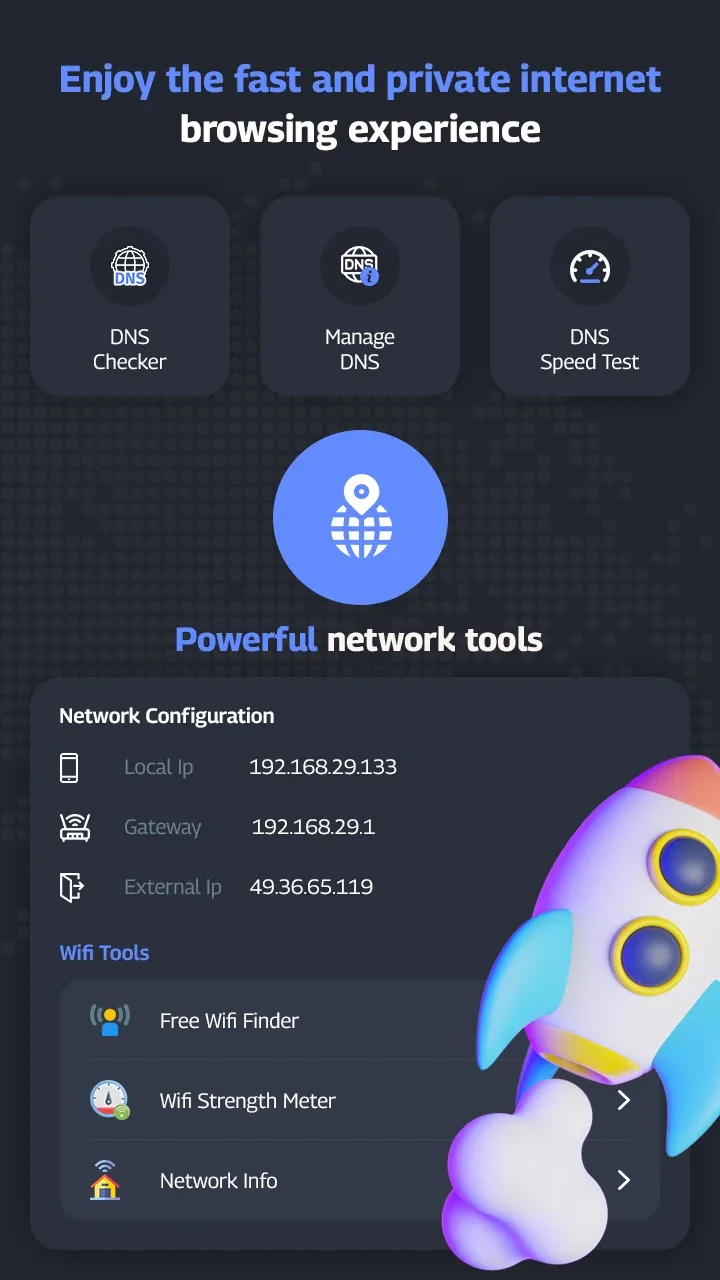 DNS Changer IP Tools screenshot 4