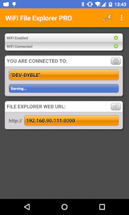 WiFi File Explorer PRO screenshot 1
