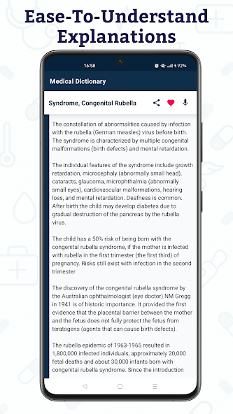 Medical Dictionary screenshot 3