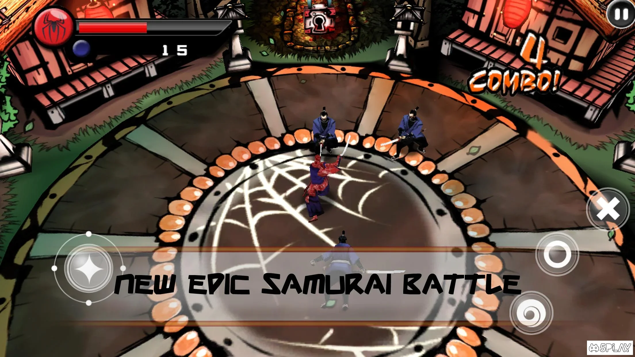 Spider X Samurai Warrior