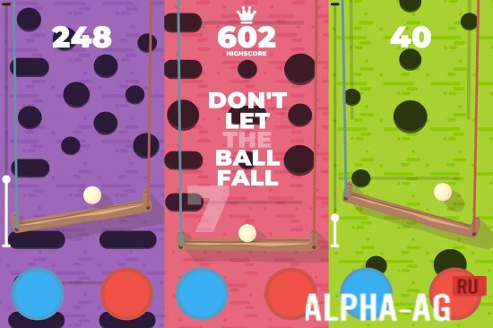 Don't Let the Ball Fall screenshot 1
