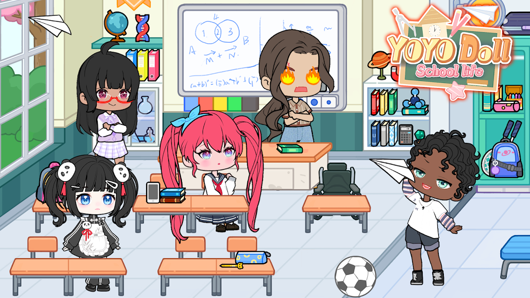 YOYO Doll: School Life screenshot 1