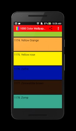 1000 Solid Color Wallpaper 32.0 screenshot 2