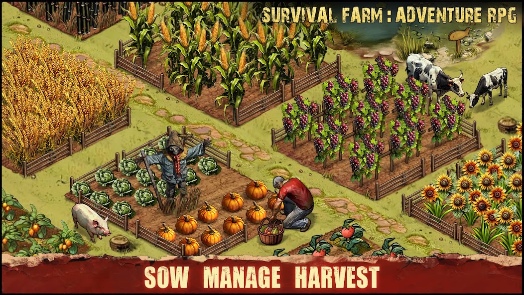 Survival Farm: Adventure RPG screenshot 2