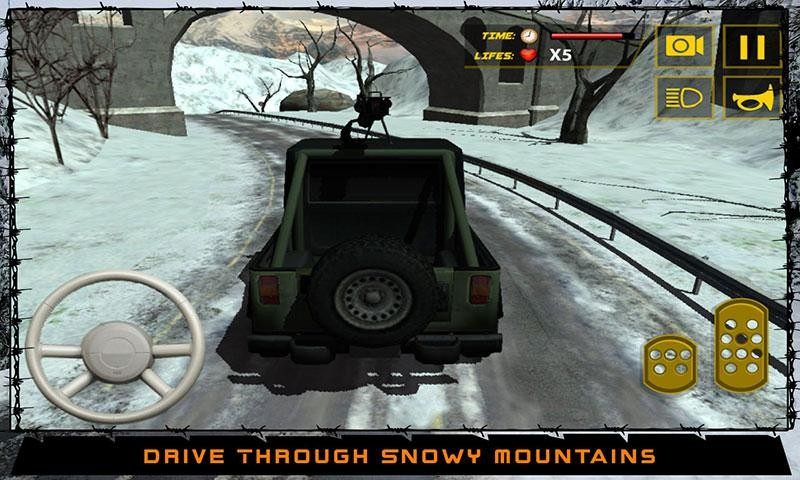 Army War Truck Driver Sim 3D screenshot 3