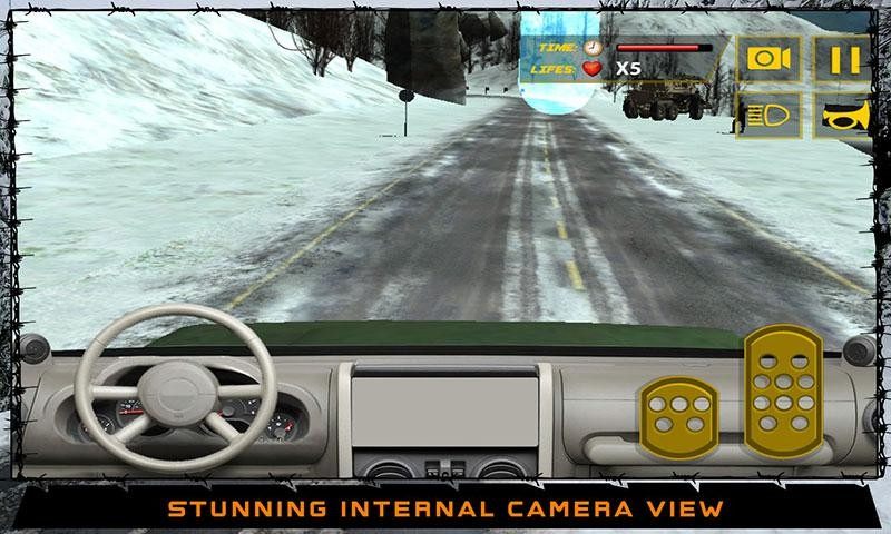 Army War Truck Driver Sim 3D screenshot 5