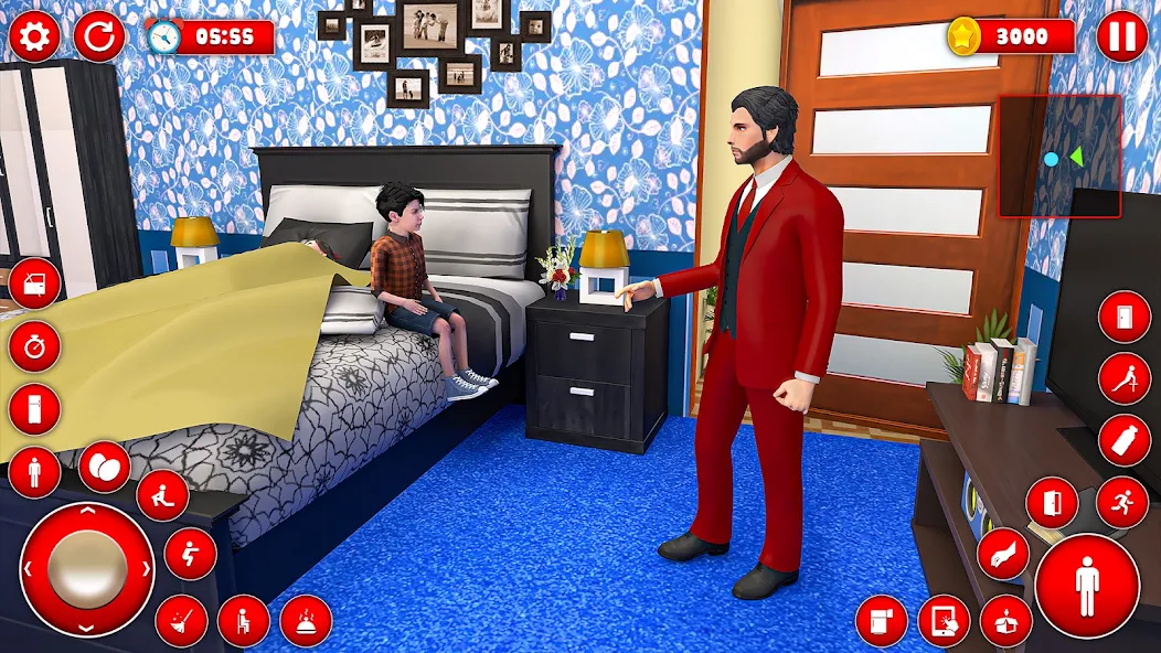 Virtual Single Dad Simulator screenshot 1