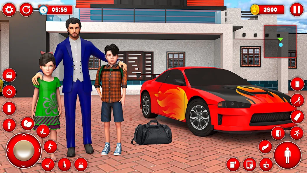 Virtual Single Dad Simulator screenshot 2