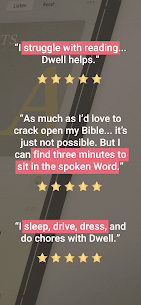 Dwell: Audio Bible screenshot 3
