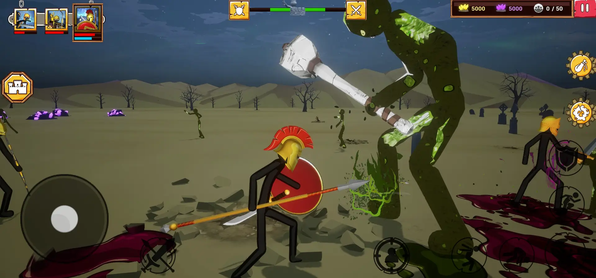 Stickman War Infinity Battle screenshot 1