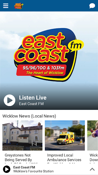 East Coast FM screenshot 1