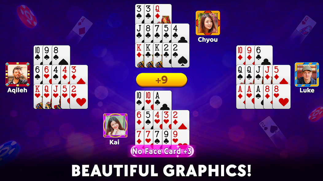 Chinese Poker screenshot 2