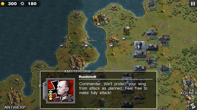 Glory of Generals screenshot 2