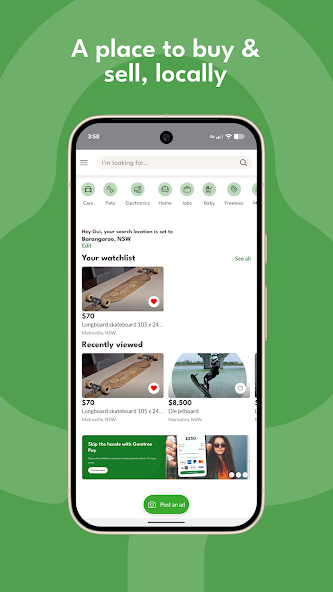 Gumtree screenshot 1