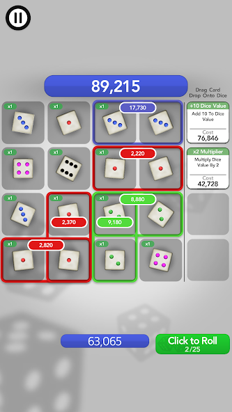 Diceorama screenshot 2
