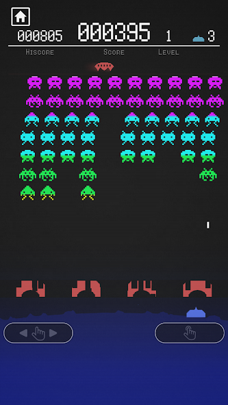 NoFrills Invaders gameplay screenshot 2