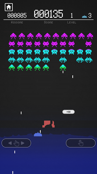 NoFrills Invaders gameplay screenshot 3