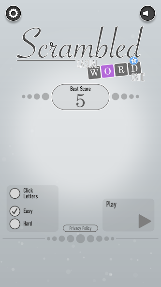 Scrambled screenshot 1