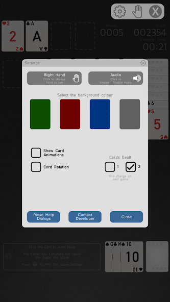 Solitaire screenshot 3