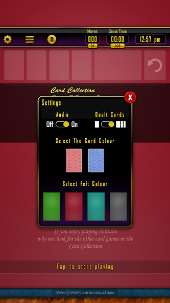 Solitaire CC screenshot 2