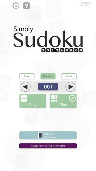 Sudoku screenshot 5