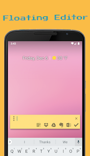 1Sec Note: Floating Cloud Note screenshot 2