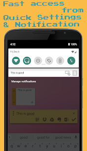 1Sec Note: Floating Cloud Note screenshot 5