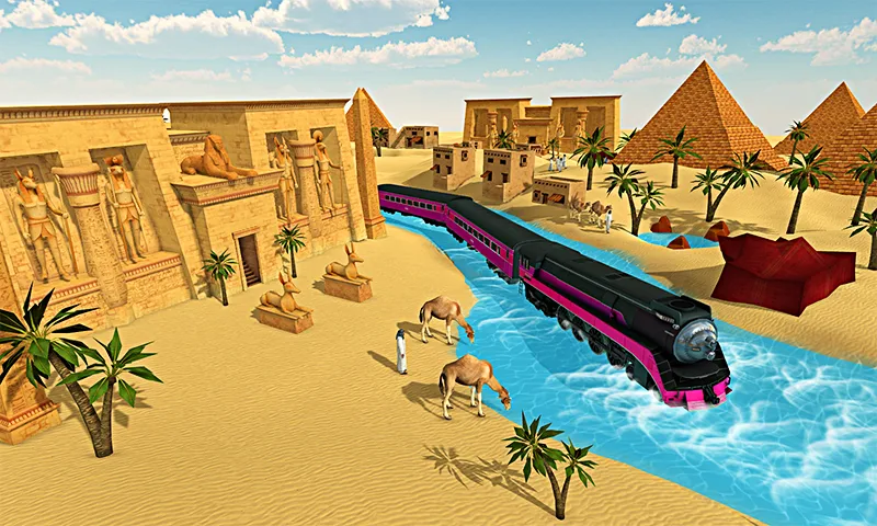 Water Bullet Train Simulator screenshot 4