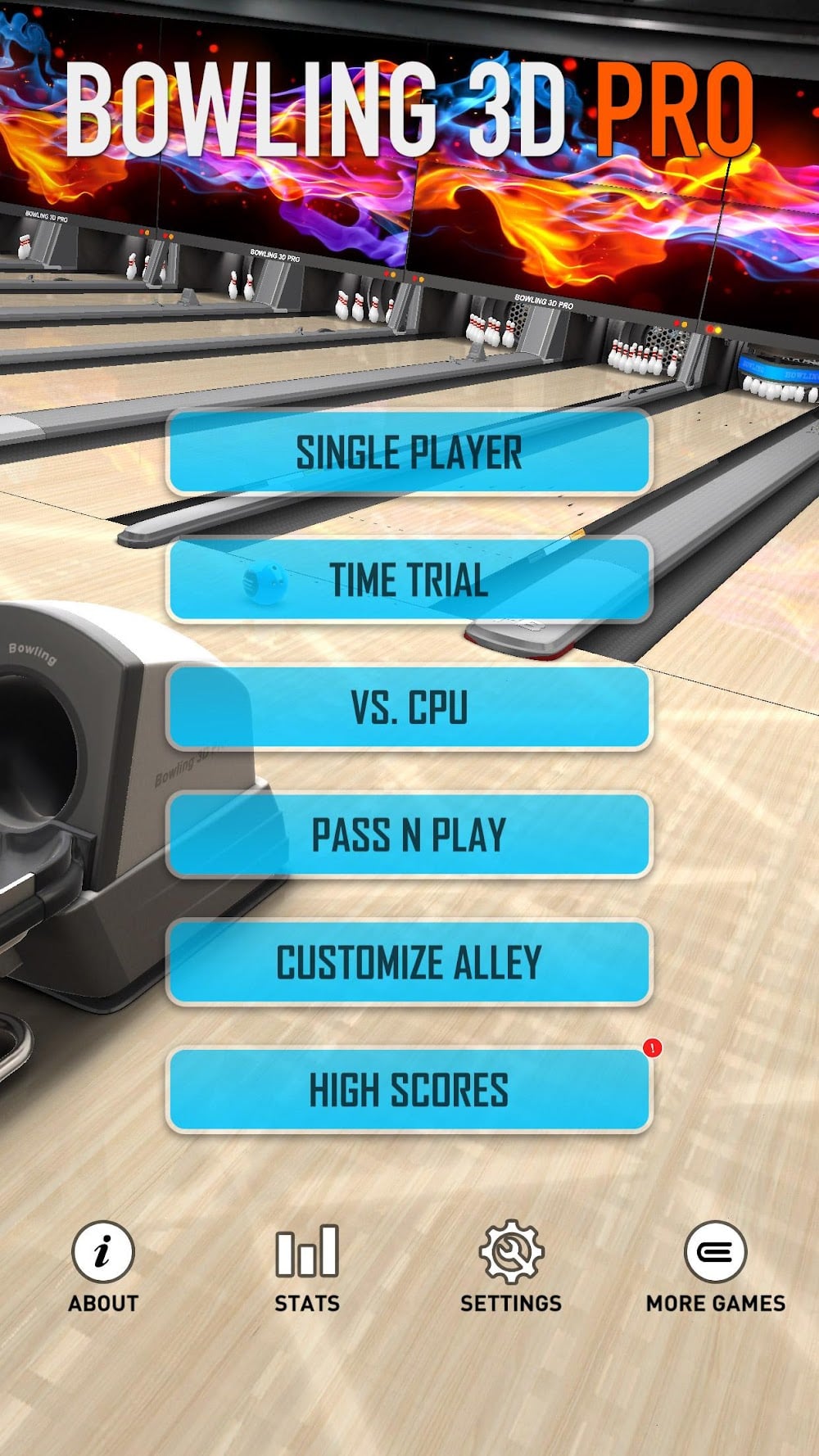 Bowling 3D Pro screenshot 6