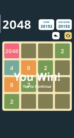 Ekstar 2048 screenshot 4