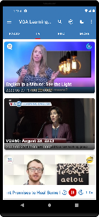 VOA Learning English in-app view 3