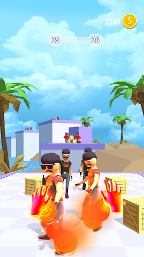 Seventh gameplay screenshot of Elemental Gloves - Magic Power