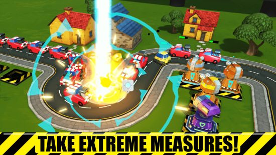 Evil Robot Traffic Jam screenshot 1