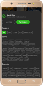 CineHub app preview 2