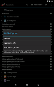 Autostarts screenshot 2