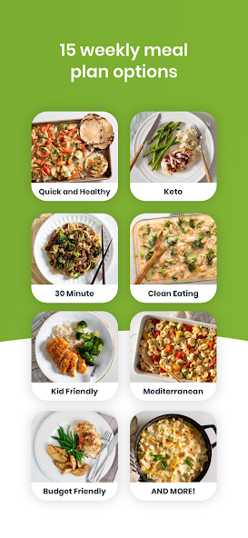 eMeals screenshot 2