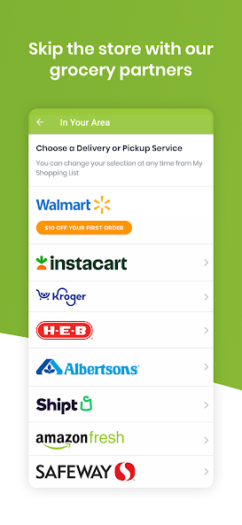 eMeals screenshot 3