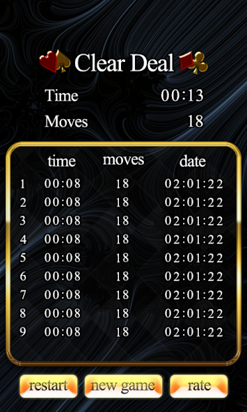 FreeCell screenshot 4