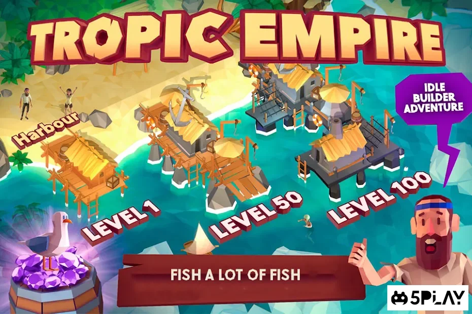 Tropical Idle Game