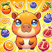 Capybara Go: Puzzle Drop Game gameplay screenshot 1