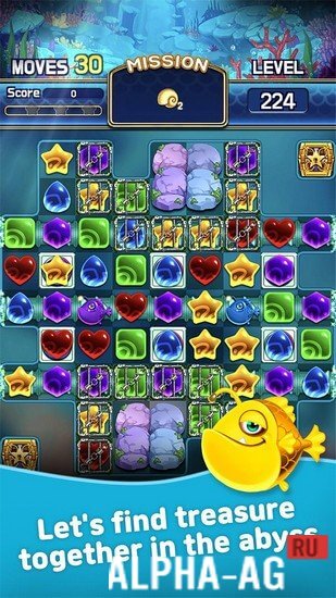 Hacked Jewel Abyss: Match 3 puzzle screenshot 2