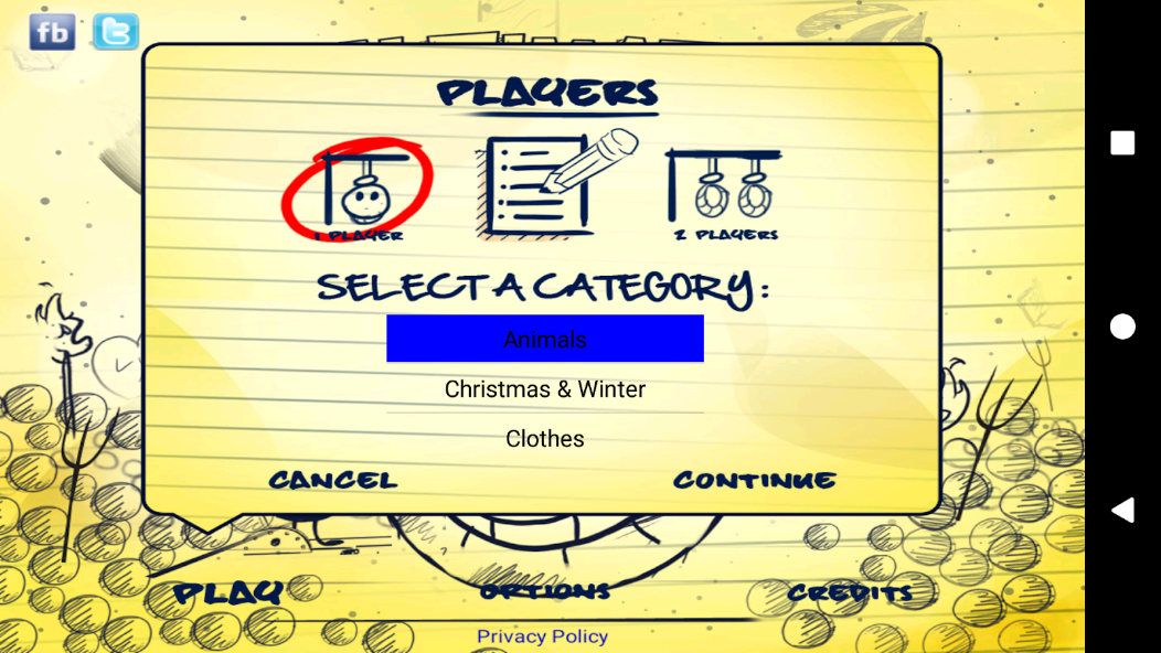 Ultimate Hangman HD screenshot 2