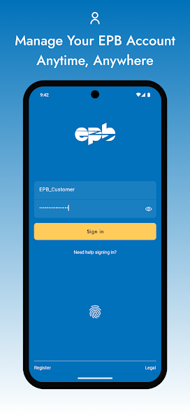 myEPB screenshot 1
